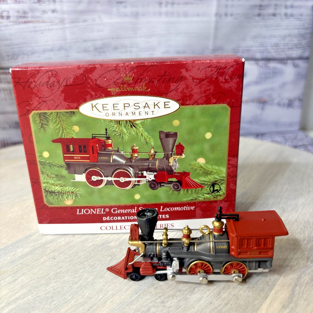 Hallmark Keepsake Ornament Lionel General Steam Locomotive Train Collector Serie
